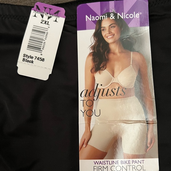 Naomi & Nicole womens Adjusts to You Waistline Brief Shapewear - Picture 3 of 3